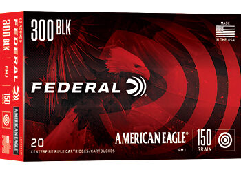 FED AM EAGLE 300BLK 150GR FMJ 20/500