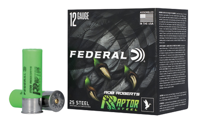 FED RAPTOR STEEL 12GA 3" 1.375OZ #4 3 FED RAPTOR STEEL 12GA 3" 1.375OZ #4