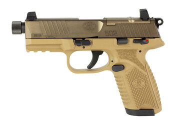 FN 502T 22LR 4.6" 10RD FDE