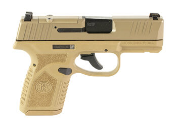 Alternative view of FN REFLEX MRD NMS 9MM 3.3" 10RD FDE