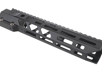 Alternative view of FORTIS CAMBER RAIL 9.6" MLOK BLACK