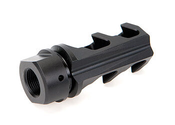 Alternative view of FORTIS MUZZLE BRAKE 556 BLK
