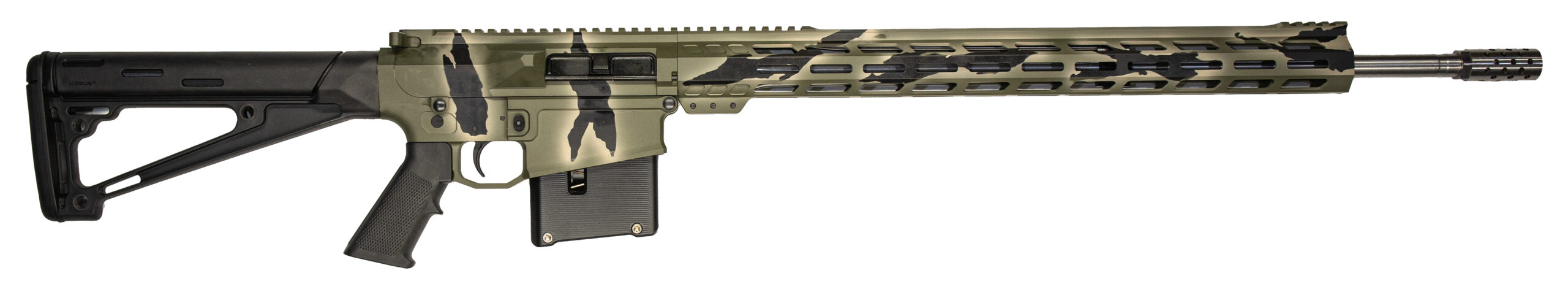 GLFA AR-10 7MM PRC 24 GRN PURSUIT CAMO/SS 5RD 3 GLFA AR-10 7MM PRC 24 GRN PURSUIT CAMO/SS 5RD
