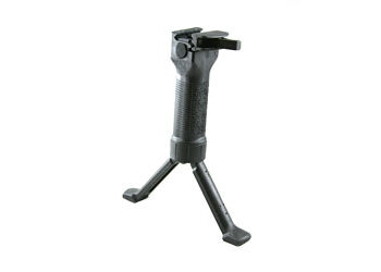 GRIP-POD MIL PLY/STL BIPOD CL V2 BLK