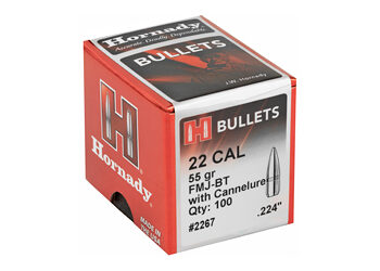 Alternative view of HRNDY 22CAL .224 55GR W/C 100CT
