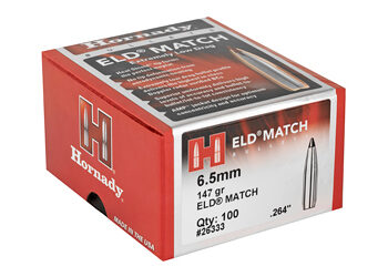 Alternative view of HRNDY ELD-M 6.5MM .264 147GR 100CT