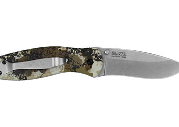 Alternative view of KERSHAW BLUR 3.4" KINGS CAMO STNWASH