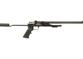 Alternative view of KSA 6061 22LR OVRLND RFL TB CF BLK