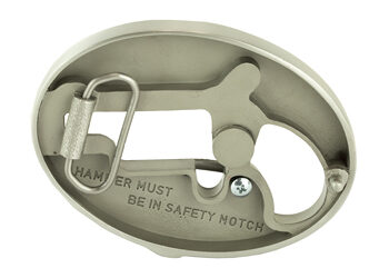 Alternative view of NAA LNG RFL CUST OVAL BELT BUCKLE