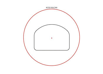 PAO GLX RS15 ACSS VULCAN 3 MOA BLK 7 PAO GLX RS 15TL ACSS 3