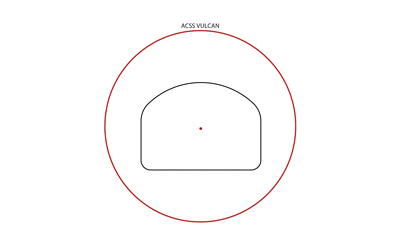 PAO GLX RS15 ACSS VULCAN 3 MOA BLK 5 PAO GLX RS15 ACSS VULCAN 3 MOA BLK - Image 3