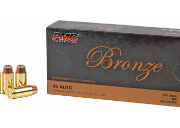 PMC BRNZ 45ACP 185GR JHP 50/1000