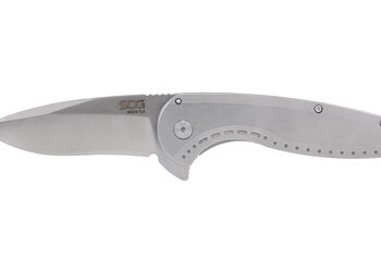 SOG AEGIS FLK 3.25" DROP PT SLV