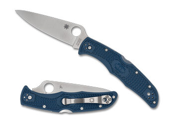 SPYDERCO ENDURA 4 CPM 3.8" CBLT BLUE