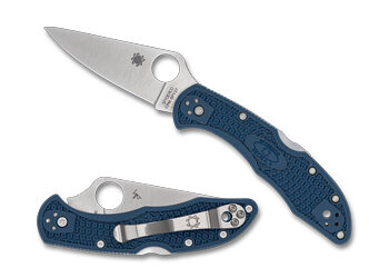 SPYDERCO DELICA 4 CPM 2.9" CBLT BLU