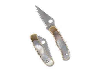 SPYDERCO BUG 1.25" NICK/SILV ABALONE