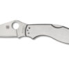 SPYDERCO UPTERN 2.82" SS SILVER 1 SPYC261P 1