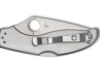 Alternative view of SPYDERCO UPTERN 2.82" SS SILVER