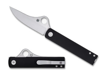 SPYDERCO ESSENZA ALUM 3.19" BLACK