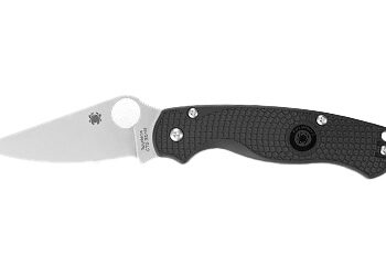SPYDERCO PARA MILITARY 2 LW BLK/SLV