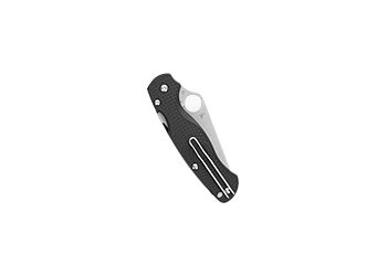 Alternative view of SPYDERCO PARA MILITARY 2 LW BLK/SLV