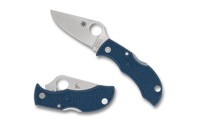 SPYDERCO MANBUG 1.96" COBALT BLUE 3 SPYDERCO MANBUG 1.96" COBALT BLUE