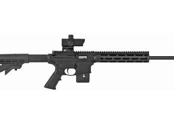 Alternative view of S&W M&P15-22 22LR 16" 10RD BLK OR