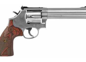 Alternative view of S&W 686 PLUS DLX 357 6" STS 7RD WD