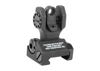 TROY FLDNG REAR TRITIUM SGHT BLK