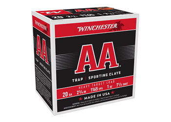 WIN AA TRGT 20GA 2.75" #7.5 25/250