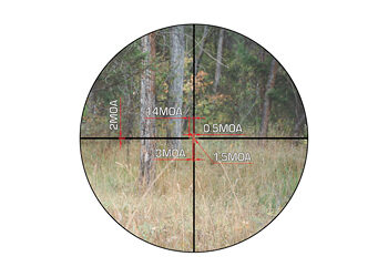 Alternative view of WINCHESTER SUPREME 1-4X24 ILLUM BLK