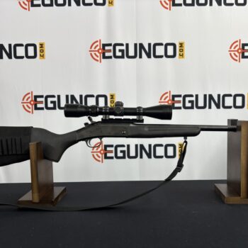 NEW ENGLAND FIREARMS HANDI-RIFLE .243 SCOPE SB2 USED