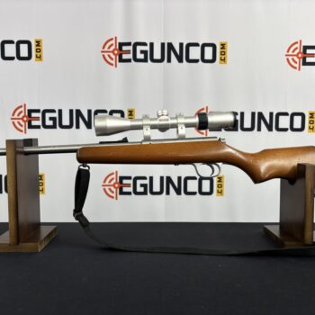 Alternative view of MARLIN 915YS .22LR SS/WOOD SCOPE USED