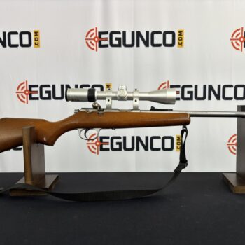 MARLIN 915YS .22LR SS/WOOD SCOPE USED