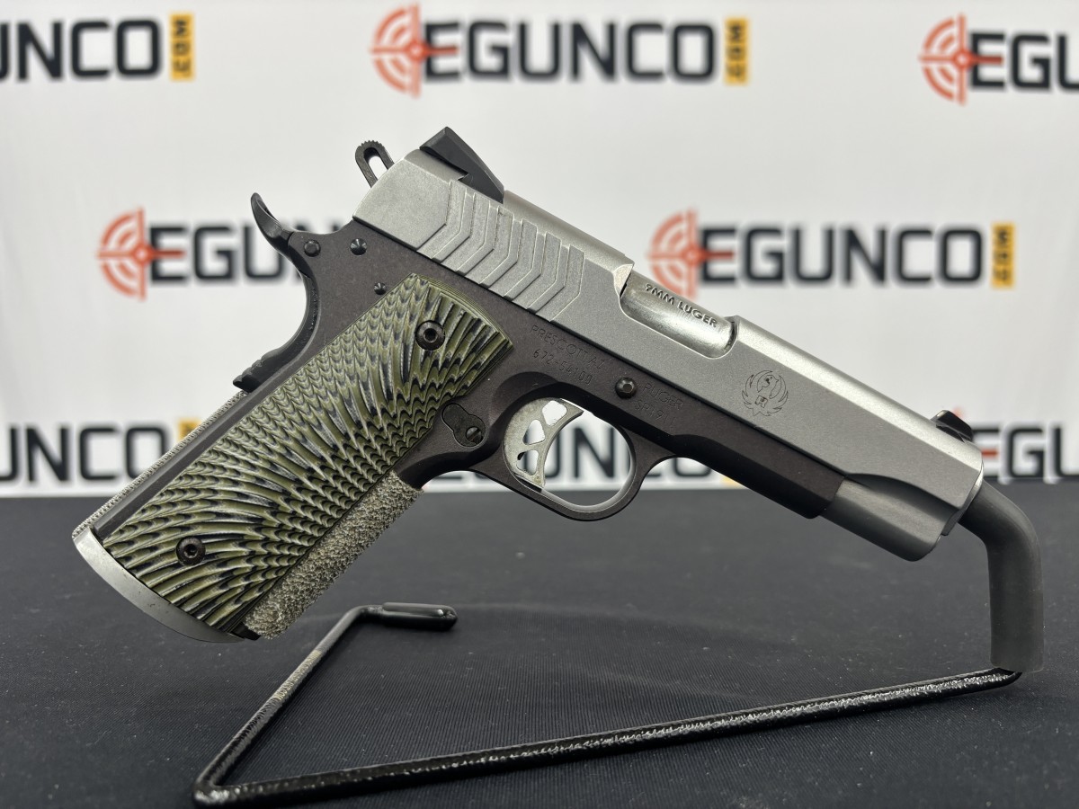 RUGER SR1911 COMMANDER 2 TONE 1911 9MM USED 3 RUGER SR1911 COMMANDER 2 TONE 1911 9MM USED