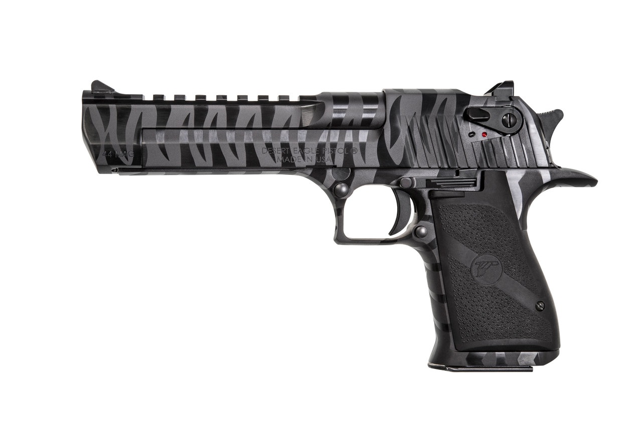 MAGNUM RESEARCH DESERT EAG 44M BLK TIGER STRPE 3 MAGNUM RESEARCH DESERT EAG 44M BLK TIGER STRPE