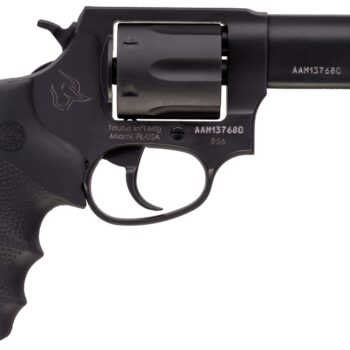 TAURUS 856 38SP MATTE BLK 3" 6SHOT NS