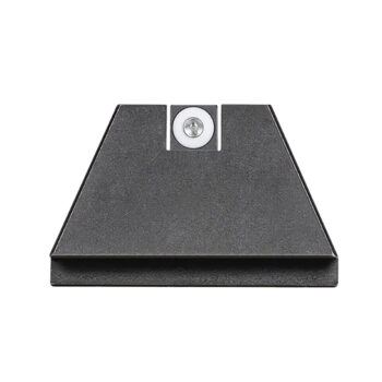 Night Fision GLK004013WGZ Suppressor Height Sights For Glock  Green Tritium White Outline Front Sight-Black/Blank Rear Sight Glock 17/17L/19