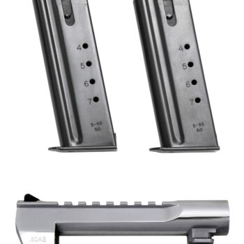 Magnum Research BMCP506PC Desert Eagle Conversion Kit 50 AE 6" Polished Chrome Steel, Fits Desert Eagle Mark XIX