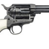Taylors & Company 200059 1873 Cattleman Outlaw Legacy 357 Mag Caliber with 4.75" Barrel, 6rd Capacity Cylinder, Overall Blued Engraved Finish Steel & Ivory Synthetic Grip 2 101955