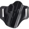 Galco CM228B Combat Master OWB Black Leather Belt Slide Compatible w/Glock 20/21/37, Belt 1.75" Wide Right Hand 2 102522