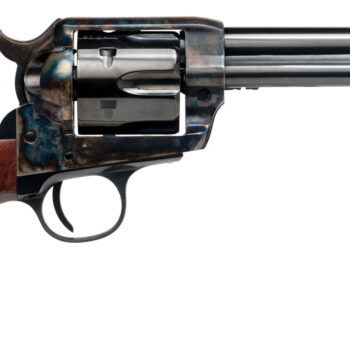 Cimarron PP411 Frontier Pre-War 1896-1940 45 Colt (LC) 6 Shot, 5.50" Blued Steel Barrel, Blued Cylinder, Color Case Hardened Steel Frame, Walnut Grip, Exposed Hammer