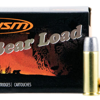 HSM 45C7N20 Bear Load  45 Colt 325 gr Wide Flat Nose 20 Per Box/ 20 Case