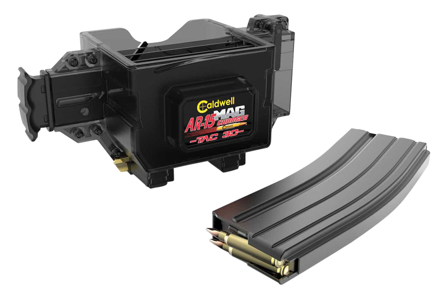 Caldwell 397493 Magazine Charger Tac 30 223 Rem/204 Ruger/5.56x45mm NATO AR-Platform (Clam Pack) 3 Caldwell 397493 Magazine Charger Tac 30 223 Rem/204 Ruger/5.56x45mm NATO AR-Platform (Clam Pack)
