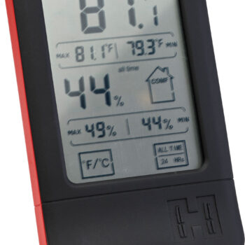 Hornady 95909 Digital Hygrometer  Red AAA