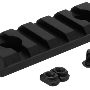 TacFire MAR105S M-LOK Accessory Picatinny Rail 2 3/8"  Black Anodized