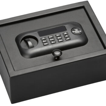 Bulldog BD1030 Digital Top Open Vault Standard Keypad Entry Black Powder Coat Steel 11.80" x 8.70" x 4"