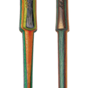 Primos PS1510 Custom Striker  Striker Call Attracts Turkey Species Multi-Color Wood 2 Pack