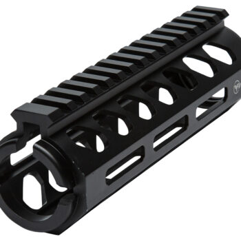 Firefield FF34057 Edge Handguard 6.62" 2-Piece M-LOK, Carbine Style Made of 6061-T6 Aluminum with Black Matte Finish for AR-15
