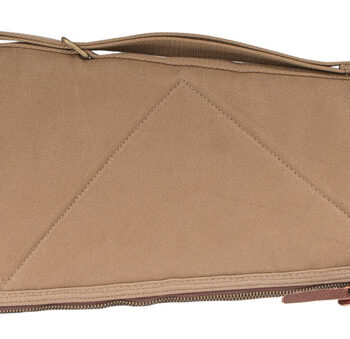Boyt Harness OGC98PL06 Alaskan Rifle Case 48" Waxed Kahki Canvas w/ Brass Hardware & Quilted Flannel Padding for Scoped Rifles
